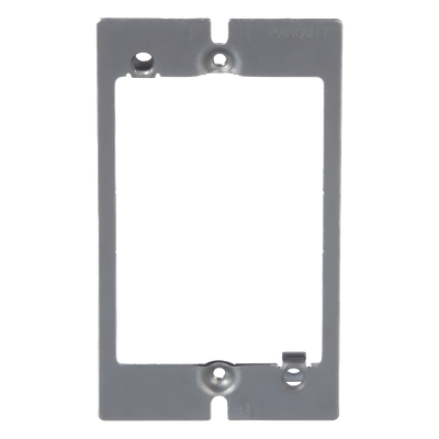 PANDUIT - Adaptador de Placa de Pared / Una Salida / CRS Zincado / 2.38' x 4.19' x 0.32' / 7.8' x 4.2' x 0.32'