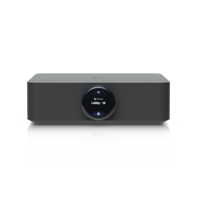 UBIQUITI - Amplificador UniFi de Audio Premium para Streaming Multi-Zona de Alta Fidelidad y Experiencias de Sonido Espacial Inmersivo