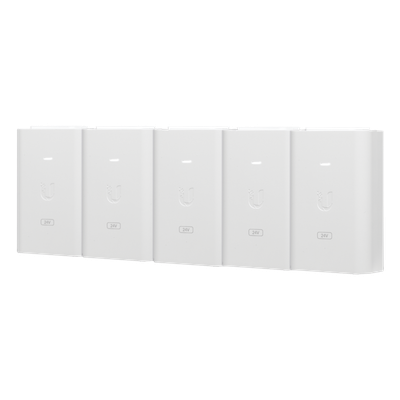 UBIQUITI - Adaptador PoE / 24 VDC / 1.0 A / Gigabit / 4 Pares / Montaje Pared