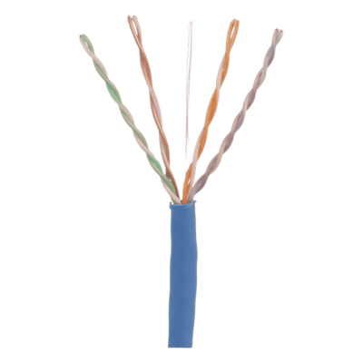 PANDUIT - Cable UTP / Categoría 6 / 305 m (1000 ft) / 23 AWG / CMP Plenum / 250 MHz / 4 Pares