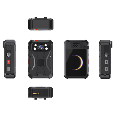 HIKVISION - Body Camera Portátil / Grabación a 2K / Pantalla 2.4" LCD / IP68 / H.265 / 64GB de Almacenamiento / GPS / WIFI / 3G y 4G / Fotos de Hasta 40 Megapixel / Micrófono Integrado