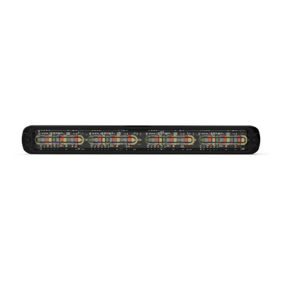 ECCO - Luz LED de Advertencia / Perfil Ultra Delgado / Quad-Color 48 LED / 11 Pulgadas / IP67/IP69K / Traffic Advisor / Sincronización Múltiple Unidades