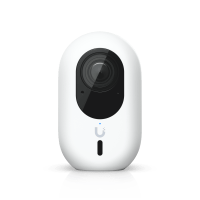 UBIQUITI - Cámara UniFi Protect G6 Instant con WiFi, 4K, Sensor de Imagen 8MP 1/1.8", Multi-TOPS AI, Audio Bidireccional, Visión Nocturna IR, Protección IPX5, Reconocimiento Facial y de Matrícula