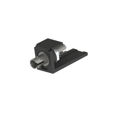PANDUIT - Módulo Acoplador ST Simplex, para Fibra Óptica Multimodo OM3/OM4, Tipo Mini-Com, Color Negro