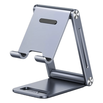 UGREEN - Soporte para Teléfono Celular / Aluminio / Ajustable / Plegable / 4.7'' a 7.9'' / Antideslizante