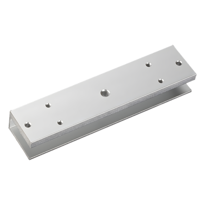 ACCESSPRO - Montaje en U para Puerta de Vidrio / Sin Perforación / Puertas 8 a 15 mm / 130x41x28 mm / 0.24 kg