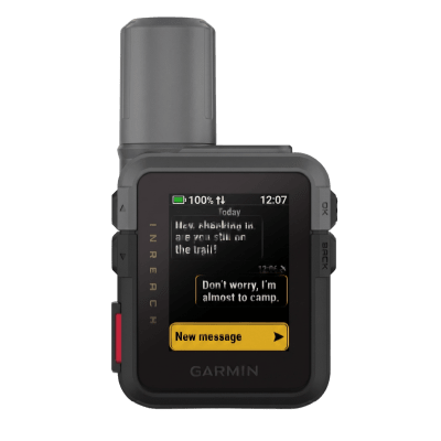 GARMIN - Dispositivo de Comunicación Satelital / SOS Interactivo / Pantalla Táctil MIP 1.9 in / GPS Multibanda / Batería 14 Días / IP67 / MIL-STD-810