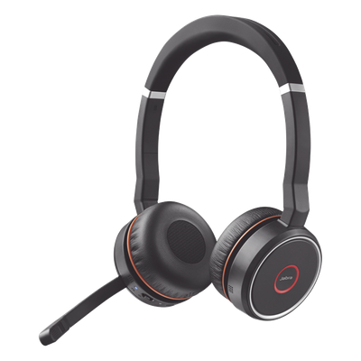 JABRA - Diadema / Auricular Jabra Evolve 75 SE Stereo / Bluetooth + USB-A / Cancelación Activa de Ruido / Compatible UC (7599-848-109)