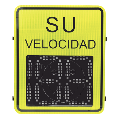 ACCESSPRO - Radar Medidor de Velocidad / 3 Dígitos / TCP IP / Doble Relé / Detección Bidireccional / 200 m (656.2 ft)