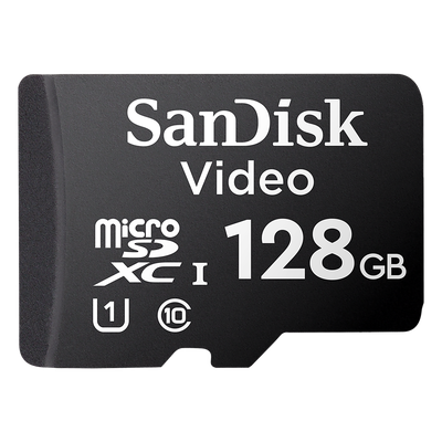 SANDISK - Memoria microSD / 128 GB / Alta Resistencia / Videovigilancia / Clase 10 / 80 MB/s / -25°C a 85°C