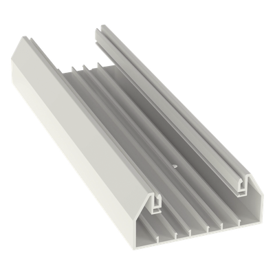 PANDUIT - Base para Canaleta / PVC Rígido / 103.3 x 44.9 x 2400 mm / UL94V-0 / TIA/EIA / 600 VAC / 2.4 m (7.87 ft)