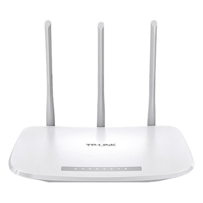 TP-LINK - Router Inalámbrico / 300 Mbps / 2.4 GHz / 3 Antenas 5 dBi / 4 Puertos LAN 10/100 Mbps / IPv6 / WISP