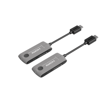 EPCOM TITANIUM - Extensor HDMI Inalambrico | 4K@60Hz | 20 Metros Distancia | HDMI 2.0 HDCP 2.2 | IEEE 802.11ax | 5GHz Band | Baja Latencia