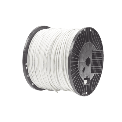PANDUIT - Bobina de Cable UTP de 4 Pares, Vari-MaTriX HD, Cat6A, 23 AWG, CMR (Riser), Color Blanco, 305 Metros (1000 Pies)