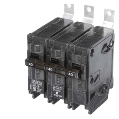 SIEMENS - Interruptor automático atornillable tipo BL 3 polos, 40 amp.