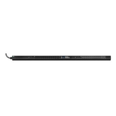 PANDUIT - PDU ES2P Monitoreable (MI) para Distribución de Energía, Enchufe de Entrada NEMA L6-30P, Con 20 Salidas C13 y 4 C19, de Instalación Vertical, 208 Vca, 30 Amp