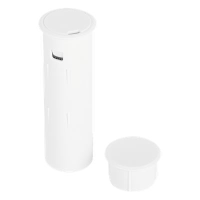 SFIRE - Sensor Magnético Inalámbrico / Empotrable Invisible / Gap 2.54 cm (1 in) / Frecuencia 345 MHz / Batería 5 Años / Diámetro 1.9 cm (0.75 in)