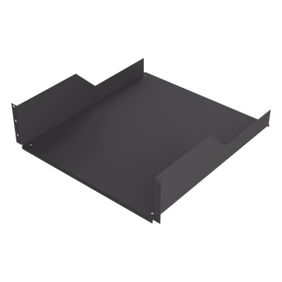 LINKEDPRO - Charola para Rack / 19 in / 50 cm (1.64 ft) Profundidad / 3U / 22 kg Carga / Negro