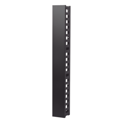 LINKEDPRO BY EPCOM - Organizador de Cable Vertical / 21 UR / Capacidad 260 Cat5 / 225 Cat6 / Acero Sólido / Tapa Integrada / 932 mm (3.06 ft) de Altura