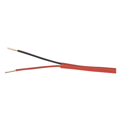 LINKEDPRO - Cable para Incendio / 2x16 AWG / FPLR / UL 1666 Riser / Bobina 305 m (1000 ft) / Cobre 100% / Cubierta Roja