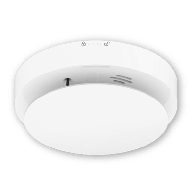 HIKVISION - (AX PRO) Detector de Humo Fotoeléctrico y Temperatura para Panel de Alarma HIKVISION / Interior / Soporta Funcionalidad Autónoma