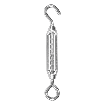 THORSMAN - Tensor Gancho con Armella / 1/4" x 7" / 3/8" / 40.8 kg / Acero Zincado / 0.58 ft