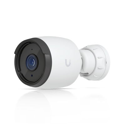 UBIQUITI - Cámara UniFi Protect G6 Bullet Color Blanco, PoE, 1.8" 4K, AI Multi-TOPS, Visión Nocturna IR 30m, Protección IP66, Reconocimiento Facial y Placa, Montaje en Pared, Techo, Poste