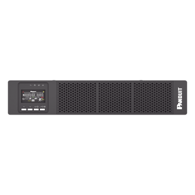 PANDUIT - UPS Rack / 3000 VA / 2700 W / Línea Interactiva / Onda Senoidal Pura / LiFePO4 / 2 UR / 5 Tomas NEMA