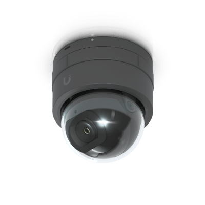 UBIQUITI - Cámara IP UniFi G5 Domo Ultra Color Negro, Bajo Perfil para Interior, 2K (4MPX), Ángulo Amplio 102.4°, Visión Nocturna IR Hasta 20mts, Detección de Eventos, para Pared o Techo