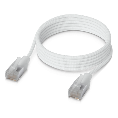UBIQUITI - Cable de Parcheo Cat6A / 10G / PoE+++ / Etherlighting / 1 m (3.3 ft) / RJ45 Blindado