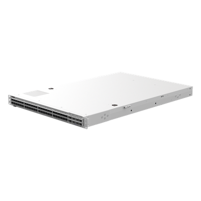 RUIJIE - Switch Data Center / 48 Puertos 100GE DSFP + 8 Uplinks 400GE QSFP-DD / 16.0 Tbps / 5350 Mpps / RDMA RoCEv2 / Spine-Leaf VXLAN EVPN / 1 RU / Hot-Swap 1+1