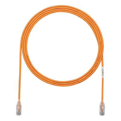 PANDUIT - Cable de Parcheo UTP / Cat6 / 28AWG / 0.30 m (1 ft) / Diámetro Reducido 3.8 mm / LSZH / PoE++ / 250 MHz