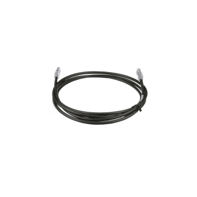 PANDUIT - Cable de Parcheo UTP, Cat6A, 24 AWG, CM, Color Negro, 10.67 Metros (35 Pies)