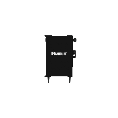 PANDUIT - Caja de Conexión de Fibra Óptica, Para Montaje en Pared, Acepta 1 Placas FAP o FMP, Hasta 24 Fibras, Color Negro