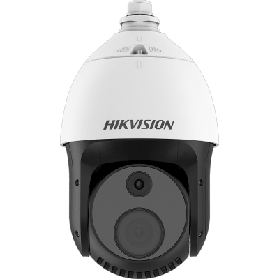 HIKVISION - PTZ Térmica Bi-espectro / 256x192 / Detección incendios / VCA / Rango -20°C a 150°C / Zoom óptico 32x / IR 100m / IP66
