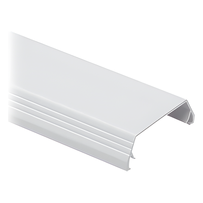 PANDUIT - Tapa para Canaleta T-45 / PVC Rígido / Bisagra Doble Acceso / 60.3 x 19.1 x 2400 mm / UL94-V0 / Blanco Mate