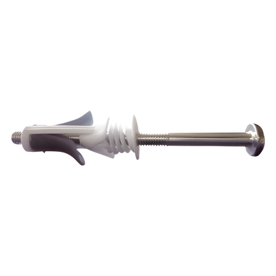 THORSMAN - Taquete Tipo Mariposa / Tornillo Integrado 3" / Carga 20 kg / Resistencia Extracción 7 kg / 25 Piezas / -50°C a +80°C
