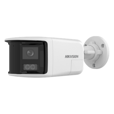 HIKVISION - Cámara Bala IP / 6 Megapixel / Smart Hybrid Light 40 m (131.2 ft) / 180° Campo de Visión / Audio Bidireccional / IP67