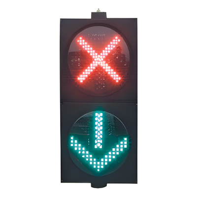 ACCESSPRO - Semáforo LED Doble / Alto y Siga / 81 LEDs de Alta Potencia / 6 W / 110 VCA / -40°C a +80°C / IP Sellado