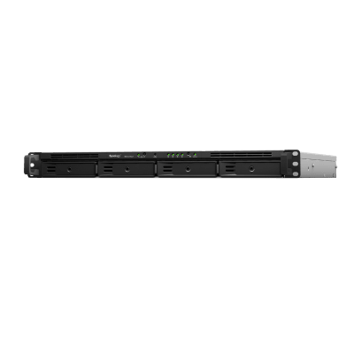 SYNOLOGY - NAS RackStation RS1619xs+ | 4 Bahías | CPU Intel Xeon D-1527 Quad-Core | 8 GB DDR4 ECC (Ampliable a 64 GB) | 2 Ranuras M.2 NVMe/SATA | 4 Puertos LAN 1GbE | Soporte 10GbE Opcional | Escalable hasta 16 Bahías.