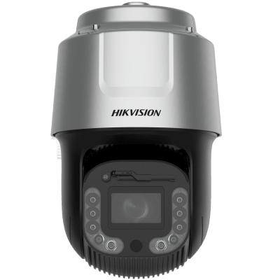 HIKVISION - Domo PTZ IP 4 Megapixel  / 48X Zoom / 500 mts IR / AutoSeguimiento 3.0 / WDR 140 dB / OIS / Deep Learning / Exterior IP67 / Rapid Focus / Hi-PoE / Wiper / MicroSD