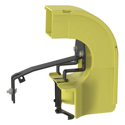 PANDUIT - Accesorio de Bajada para Canaleta / Compatible 4x4, 6x4, 12x4, 24x4 / Reducción a 2x2 / Radio de Curvatura 50.8 mm / Color Amarillo