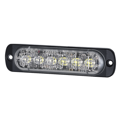 SIGNALPRO - Luz Auxiliar LED / 12 LEDs / Rojo/Claro / SAE Clase 1 / ECE R65 / IPX7 / Perfil 9 mm (0.35')