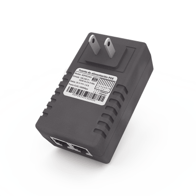 EPCOM POWERLINE - Adaptador de pared / Inyector PoE / 48 Vcc / 0.5 A / Controlado por chip IC / Protección contra OV, OC, SC, UV/  Fácil de instalar