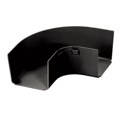 PANDUIT - Ángulo Recto a 90º Horizontal, Para Canaletas FiberRunner™ 4X4, Color Negro