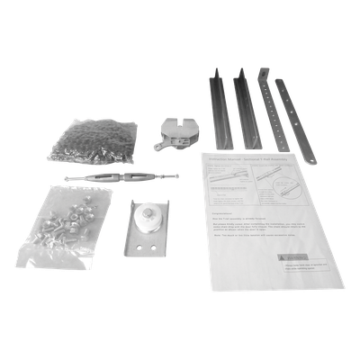 ACCESSPRO - Kit de Riel tipo T / 3 m (9.8 ft) / Compatible con Motores ACCESSFORCE y FS1000APPRT / Sistema Modular / 6 m de Cadena