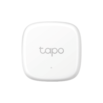 TP-LINK - Sensor Inteligente de Temperatura y Humedad / Chip Sensor Suizo / Precisión ±0.3°C / ±3%RH / Actualización 2s / Batería 1+ Año / Compatibilidad Tapo Hub / Alexa / Automatización Hogar