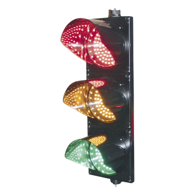 ACCESSPRO - Semáforo LED / Diámetro 300 mm / Tricolor Rojo-Amarillo-Verde / Alta Intensidad 400-600 cd / 110 VCA / IP Hermético
