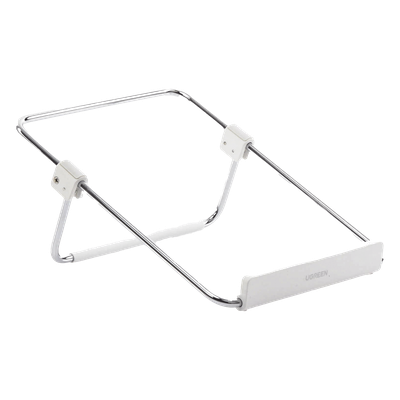 UGREEN - Soporte para Laptop / Plegable / Ajustable 87-132 mm / 11''-16'' / Carga 20 kg / 110g / Acero y Silicona / Plata