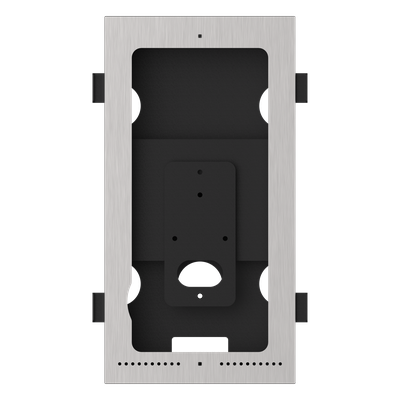 HIKVISION - Carcasa Gang Box / Montaje Parcial Empotrado / Acero SGCC + SUS316L / 248x129x35.9 mm (9.76x5.08x1.41 in) / 861.1 g (1.898 lb) / Serie DS-K1T673